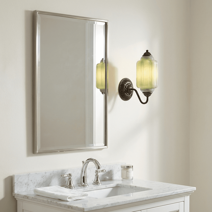 Eloise Single Glass Wall Lamp
