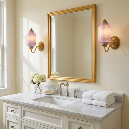 Eloise Single Glass Wall Lamp