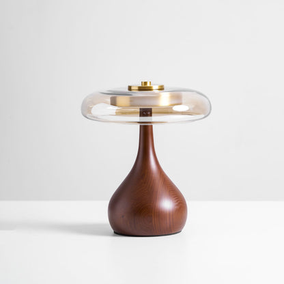 Elowen Amber Glass Table Lamp