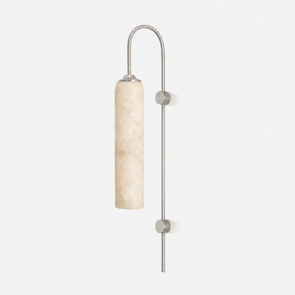 Alabaster Cylinder Wall Light