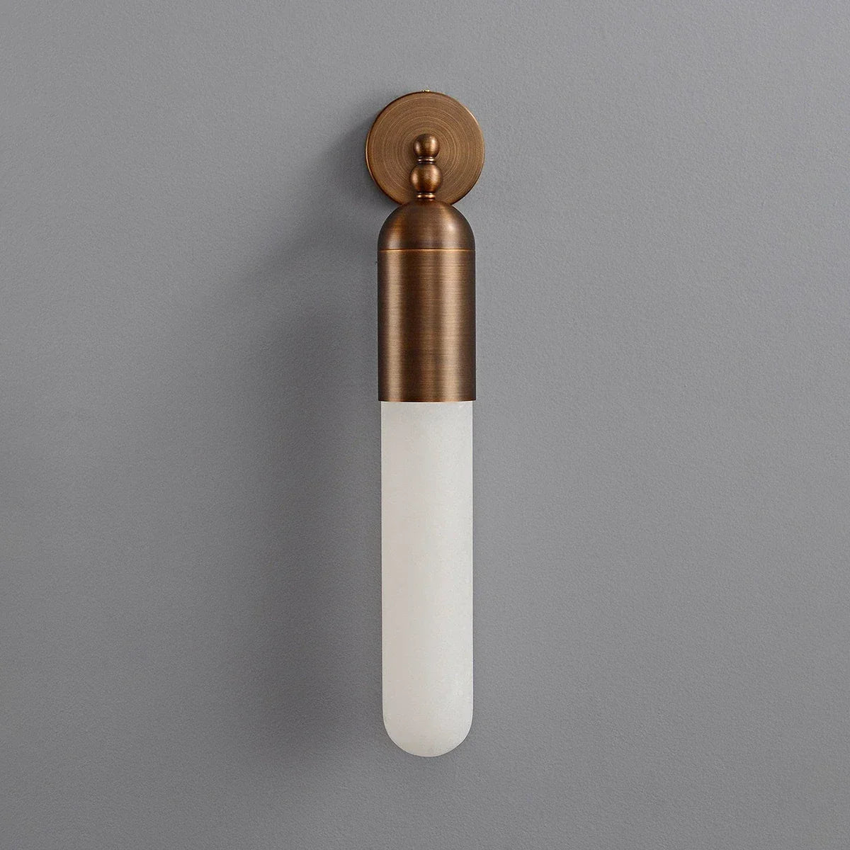 Capsule Linear Alabaster Wall Sconce