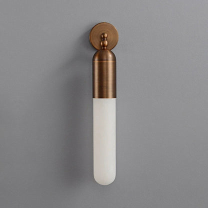 Capsule Linear Alabaster Wall Sconce