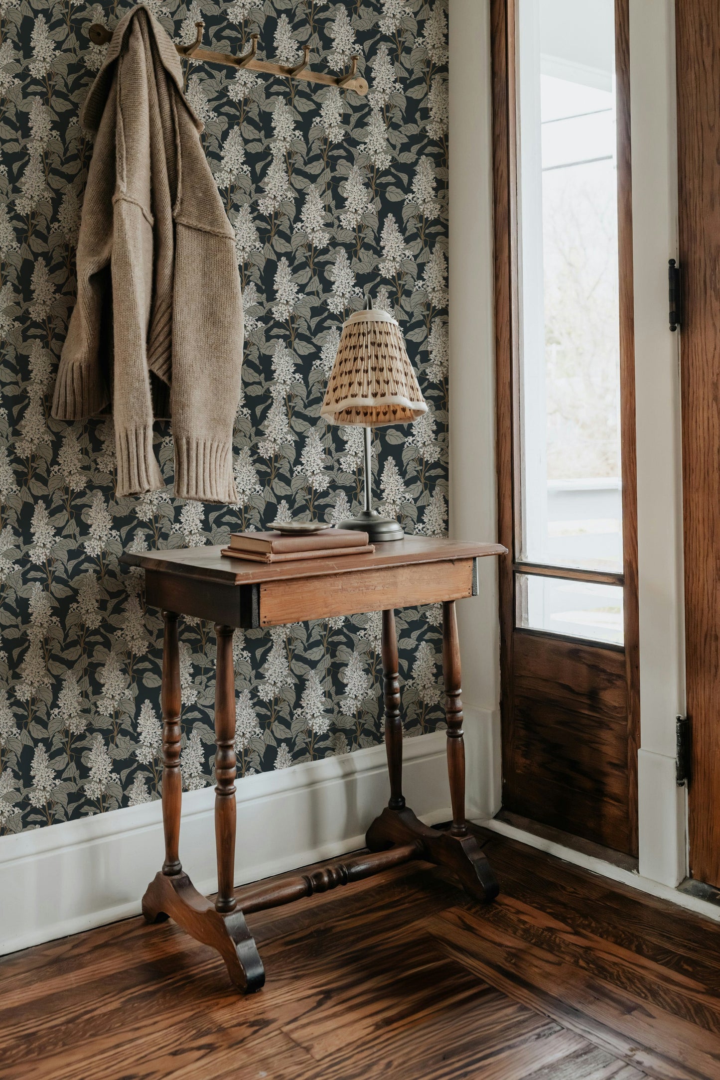 Lilac Wallpaper by Brittany Polatis Design
