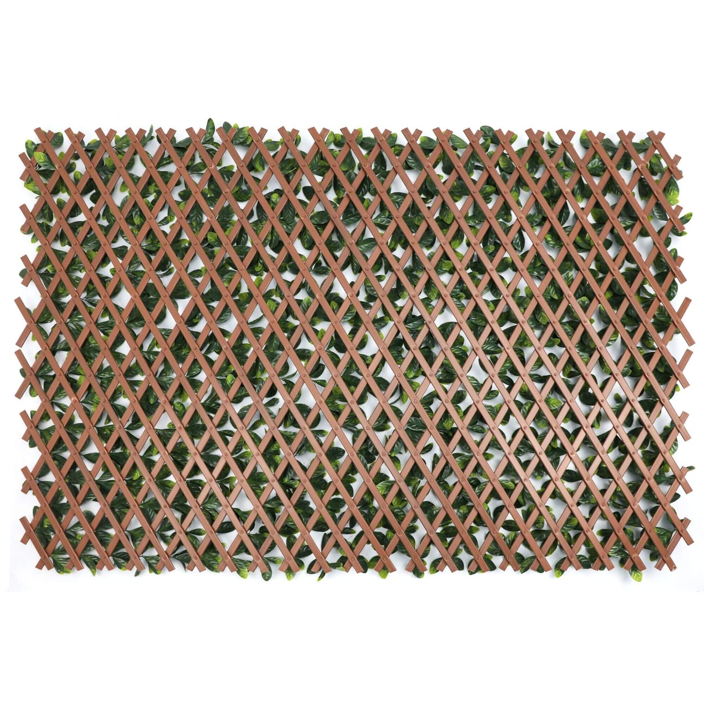 Ligustrum Ficus Expandable Artificial Trellis Privacy Screen – UV Resistant