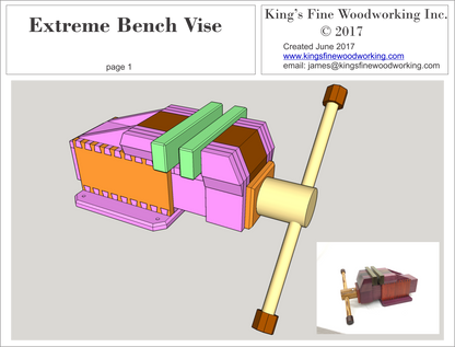 Extreme Bench Vise Plans