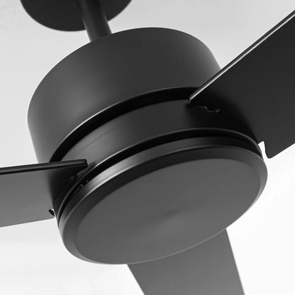 52" DC Motor 3 Blades Modern Downrod Mount Ceiling Fan