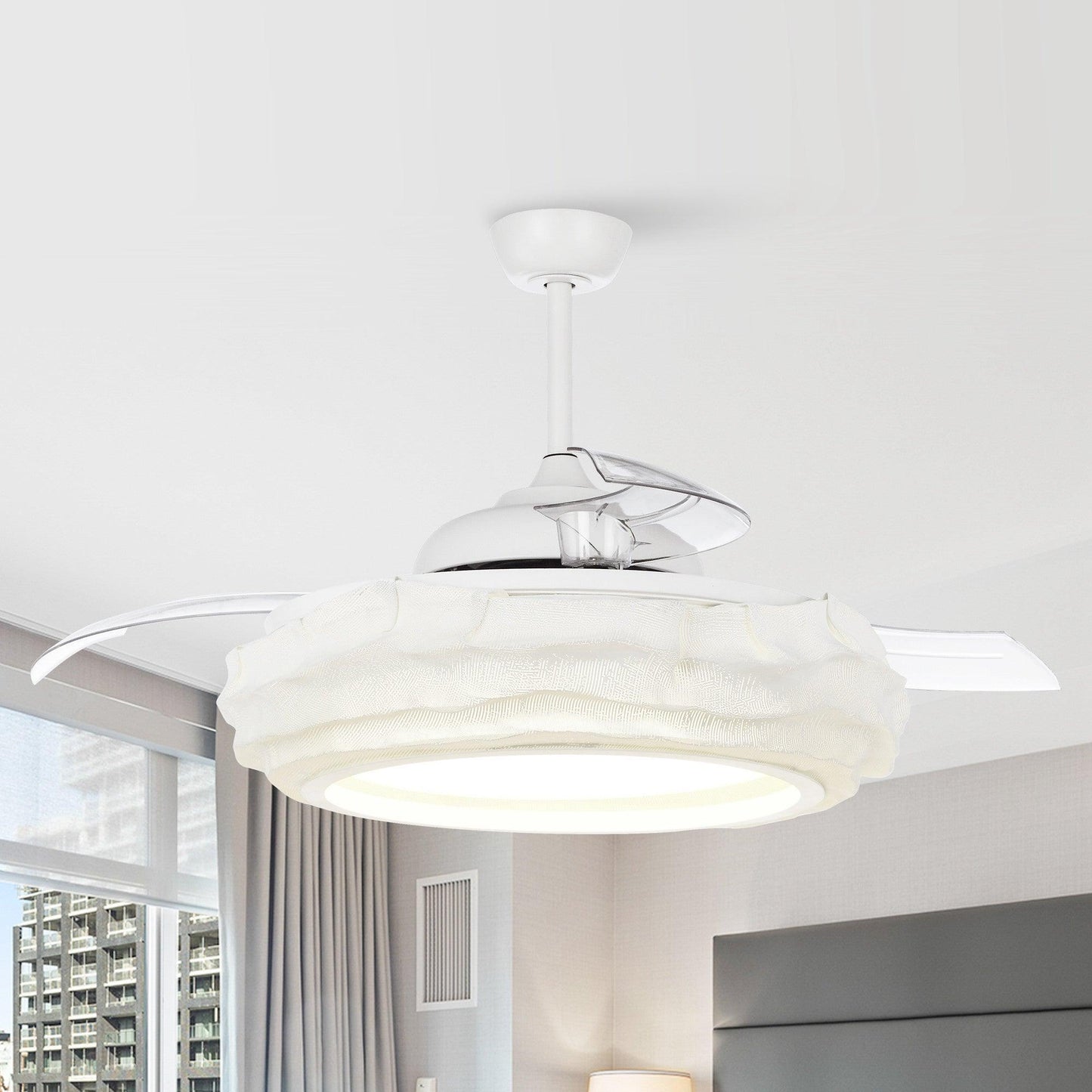 52" Jaipur Smart Fan with LED Light