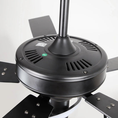 52 Inch Oregon DC Motor Modern Downrod Ceiling Fan with LED Light