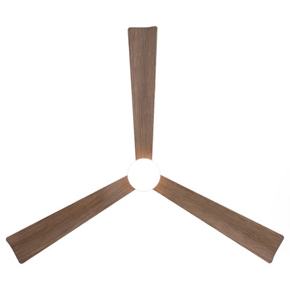 52 Inch Dinah Modern Downrod Mount Ceiling Fan with Remote Control and LED Light