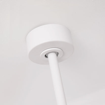 52 Inch Dinah Modern Downrod Mount Ceiling Fan with Remote Control and LED Light
