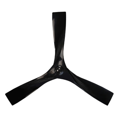 52" Windmill Industrial DC Motor Downrod Mount Reversible Ceiling Fan with Remote Control
