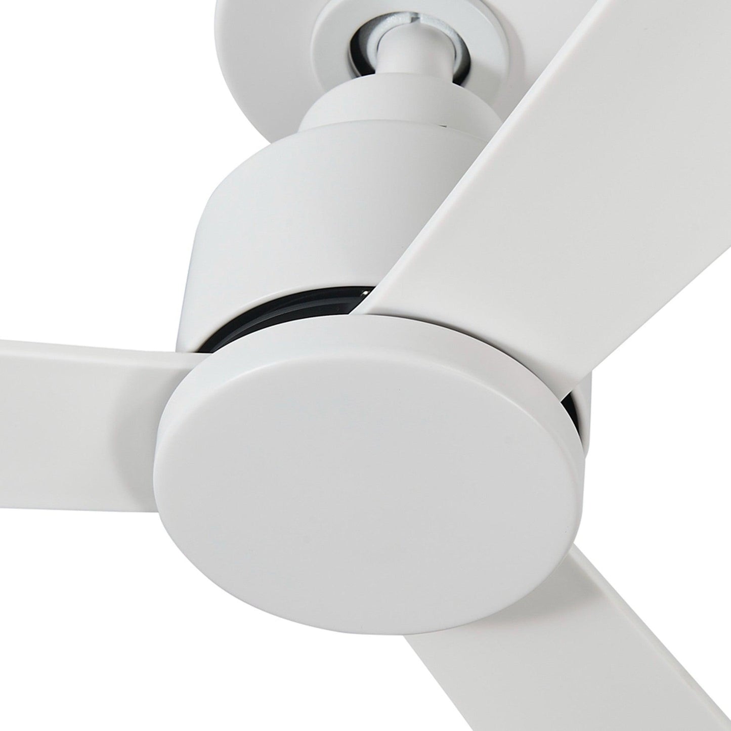 52" Zelda Industrial DC Motor Downrod Mount Reversible Ceiling Fan With Remote Control