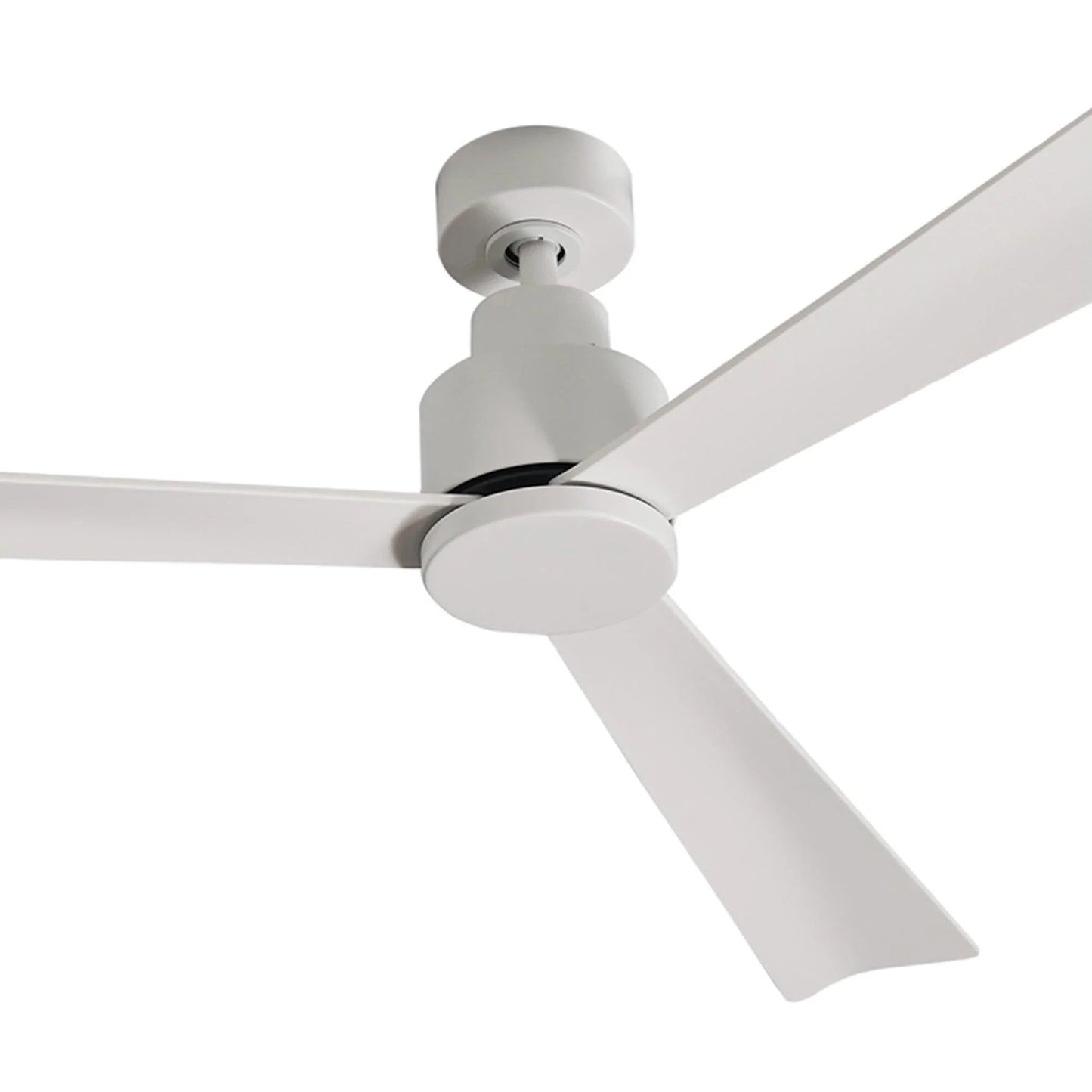 52" Zelda Industrial DC Motor Downrod Mount Reversible Ceiling Fan with Remote Control