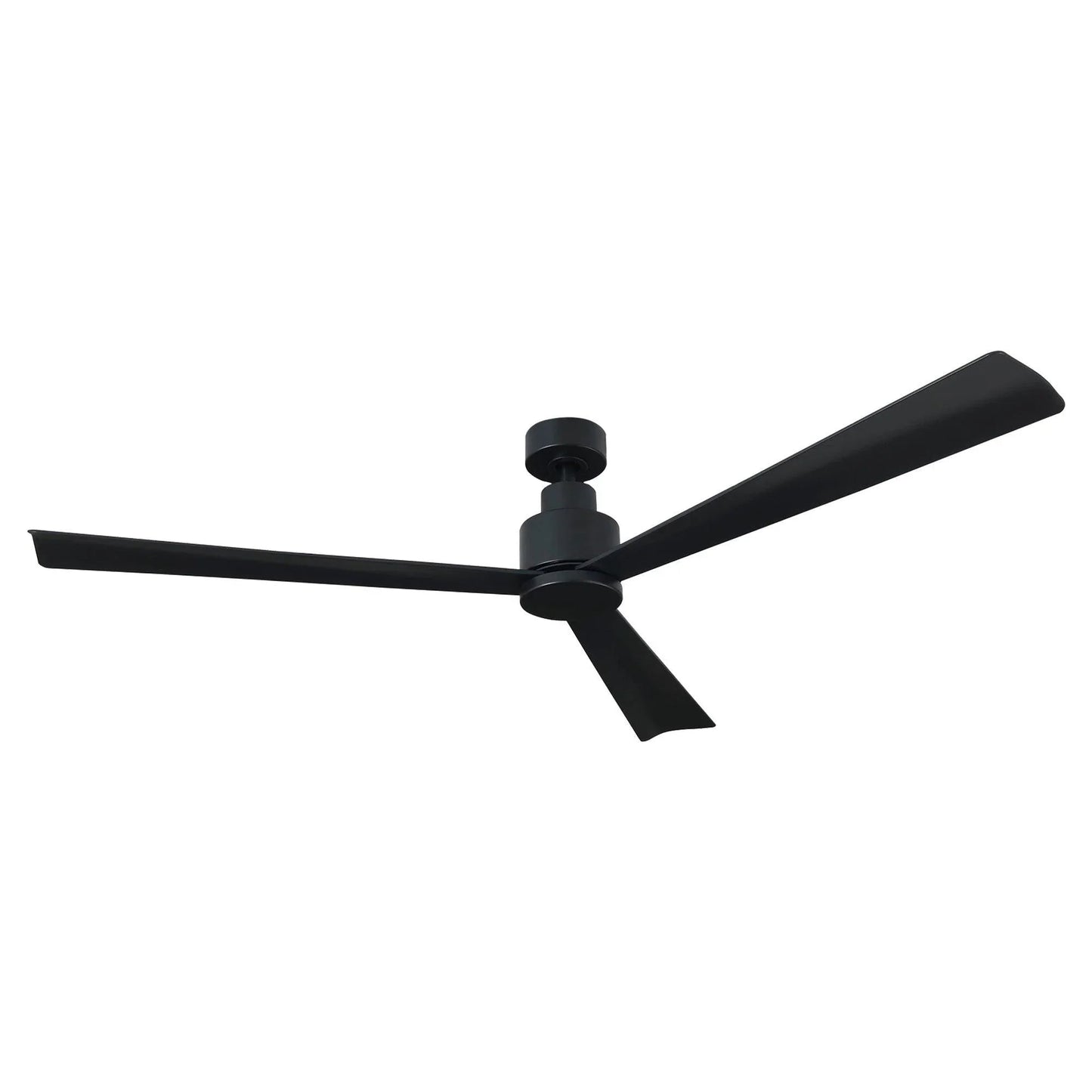 52" Zelda Industrial DC Motor Downrod Mount Reversible Ceiling Fan with Remote Control