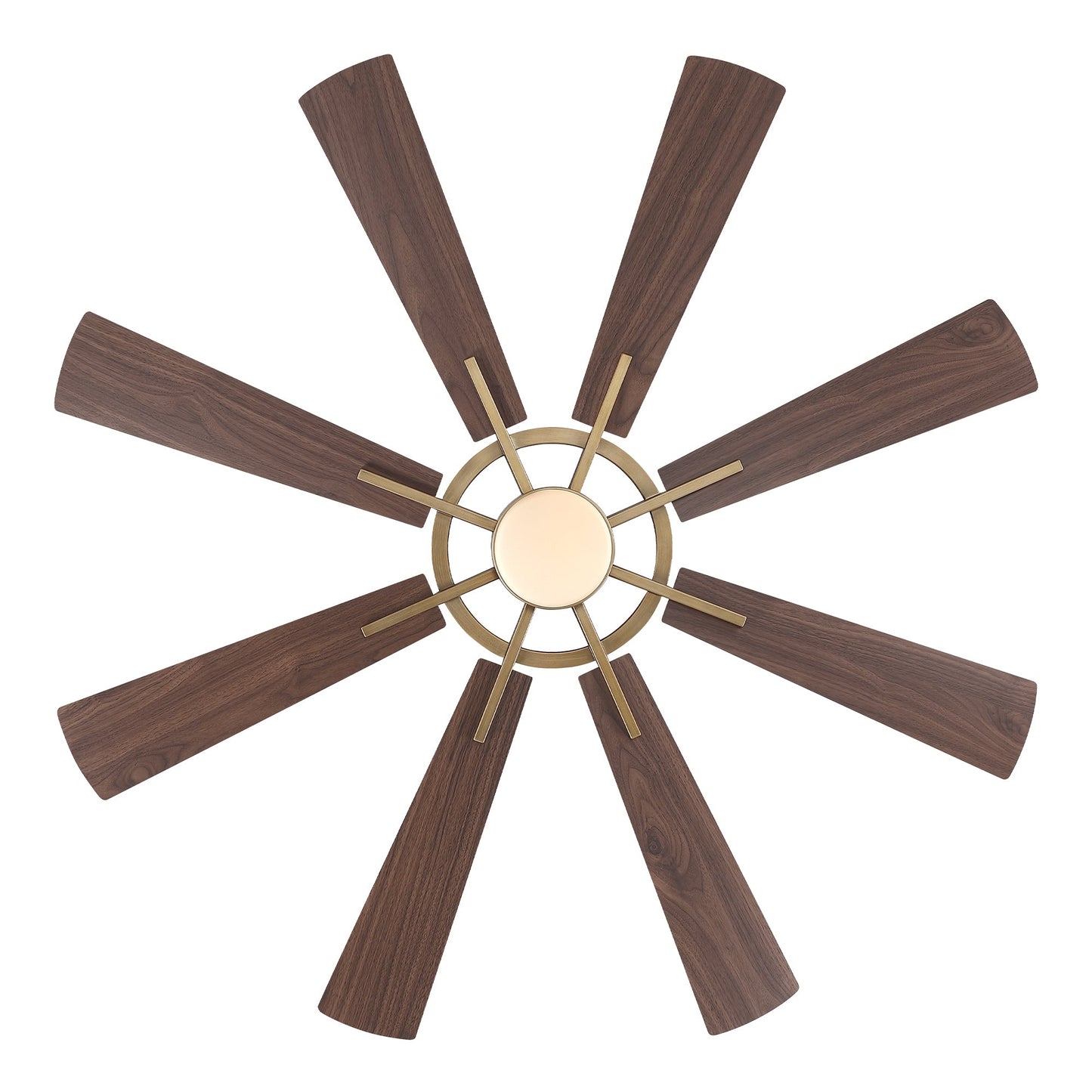 60" Oretha Windmill 8 Blade Led Indoor Oil Rubbed Bronze Ceiling Fan with Remote And Light Kit Included