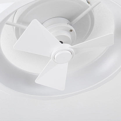 19" Britton Flush Mount Reversible Ceiling Fan with Remote Control