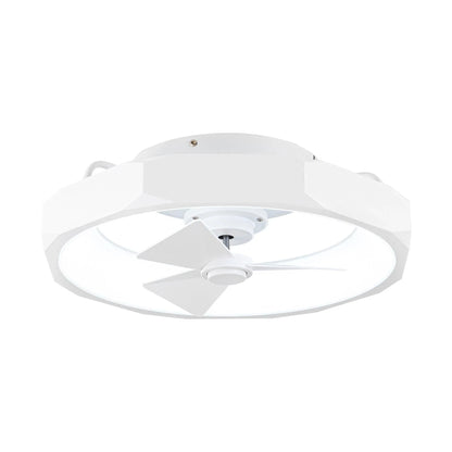 19" Britton Flush Mount Reversible Ceiling Fan with Remote Control