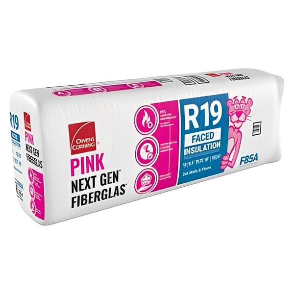 Owens Corning R-19 Kraft Faced Fiberglass Insulation Batts (All Sizes)