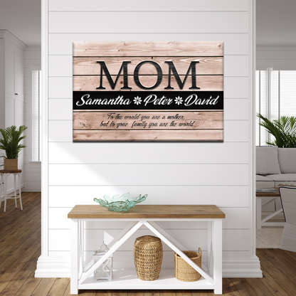 You Are the World, Mom Sign