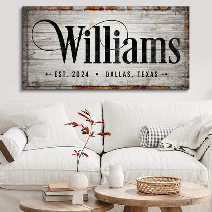 Family Sign XXIV