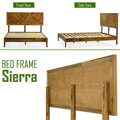 Sierra Solid Wood Bed Frame