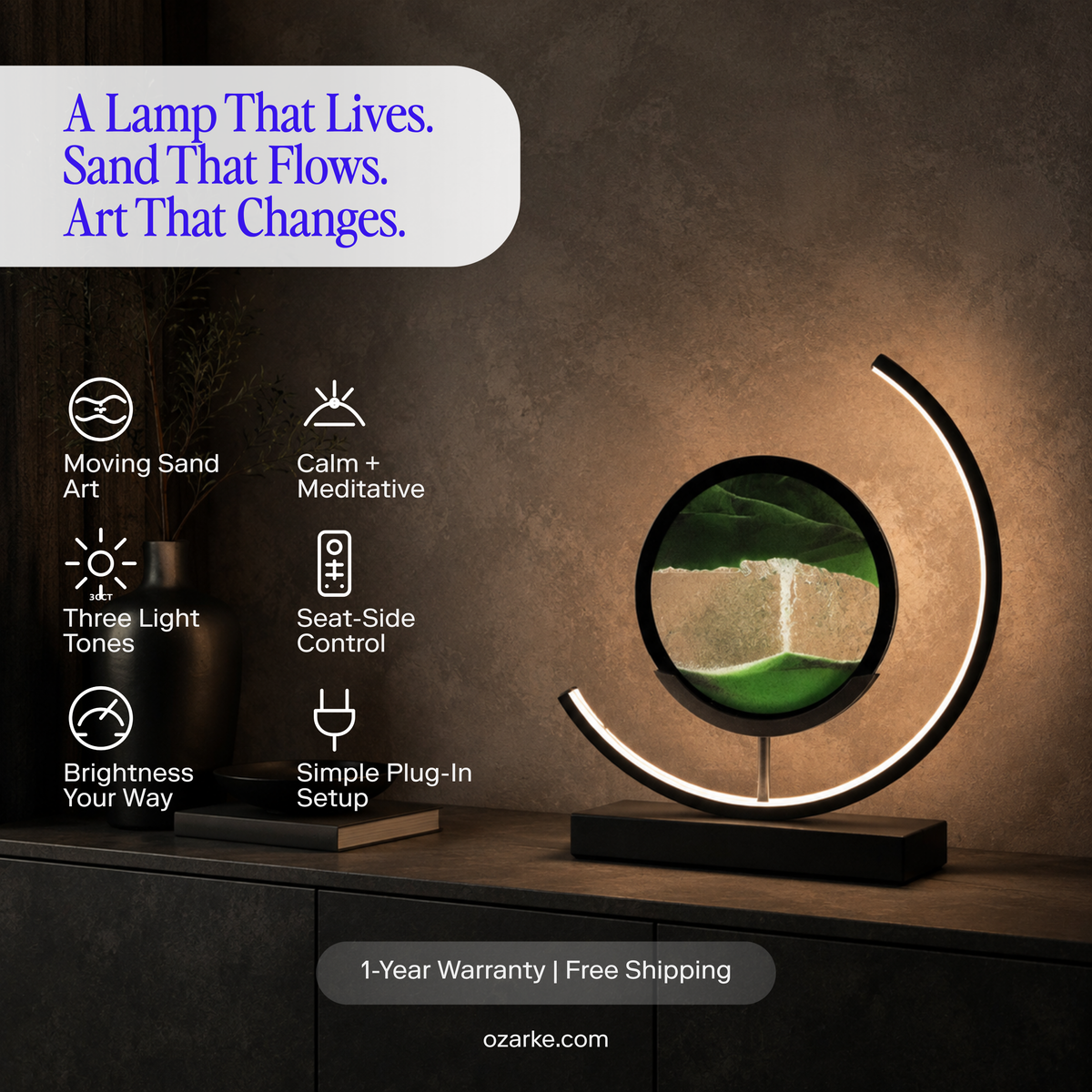 Sands of Time Lamp