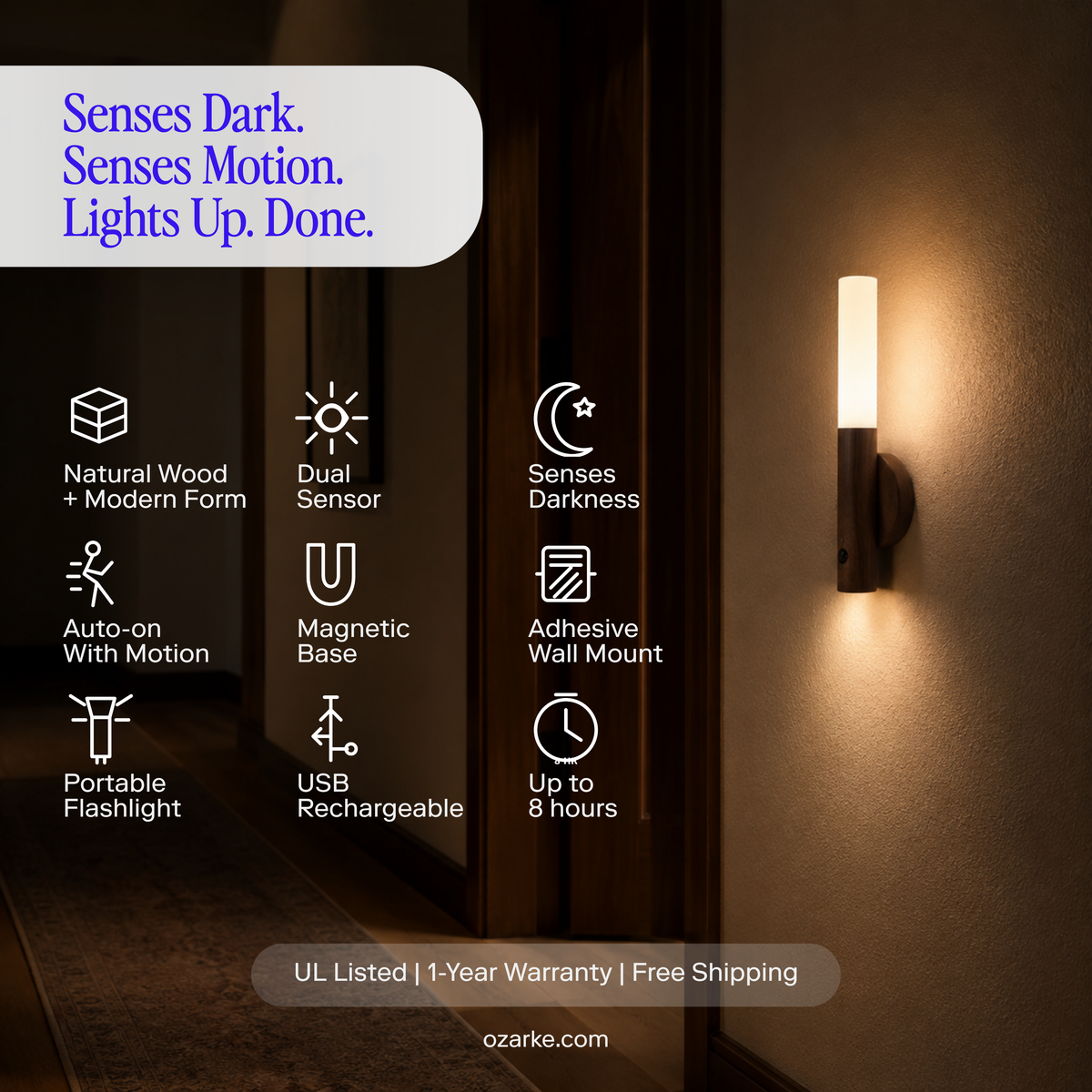 Motion Sensor Battery Light