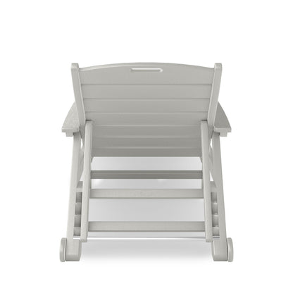 SoPoly Flat Chaise Lounge