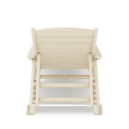 SoPoly Flat Chaise Lounge