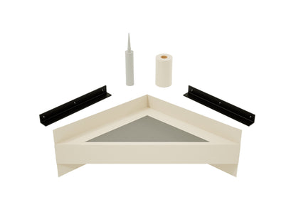 The Original Floating Corner Shower Bench Kit™