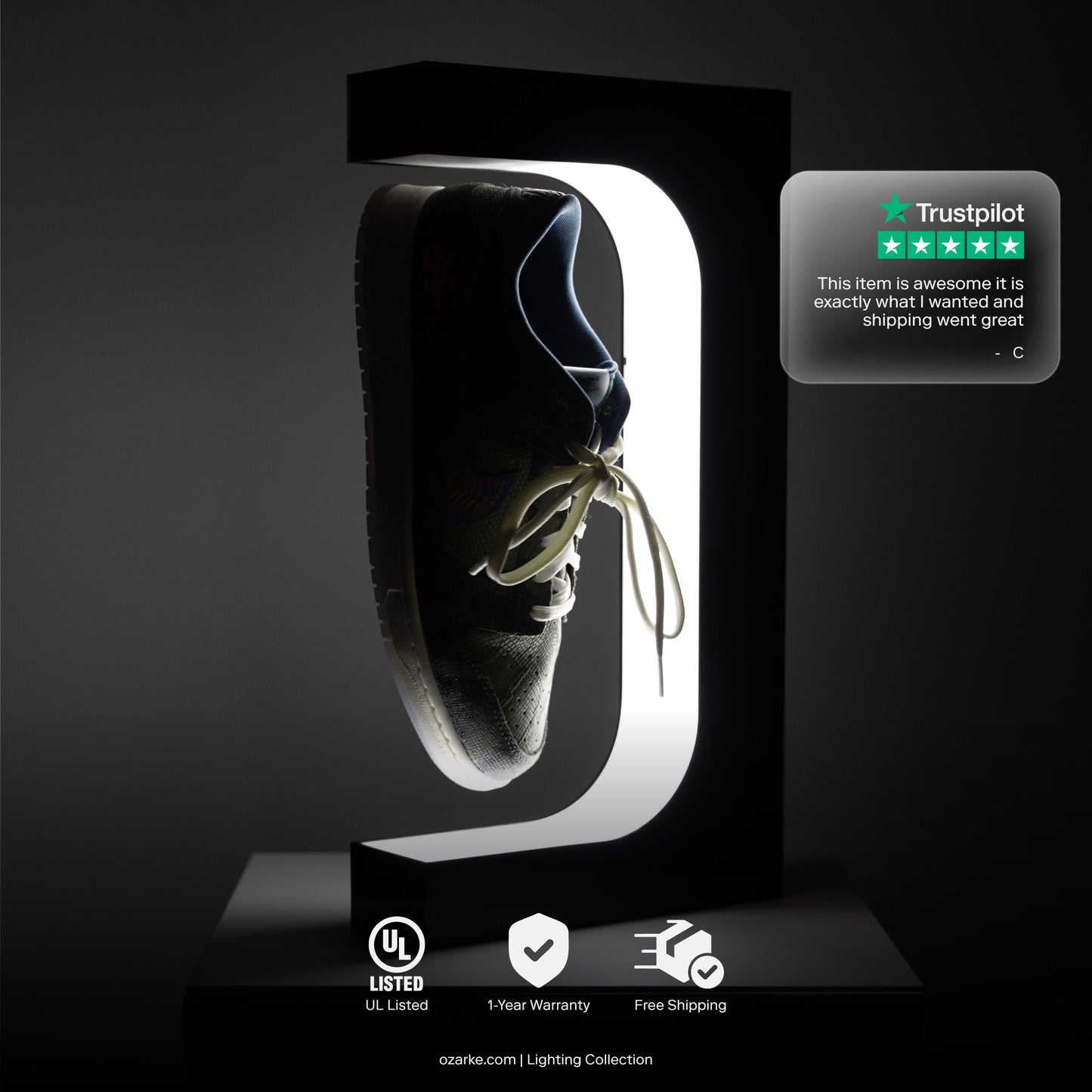 Floating Shoe Lamp