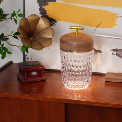 Folia Crystal Portable Table Lamp