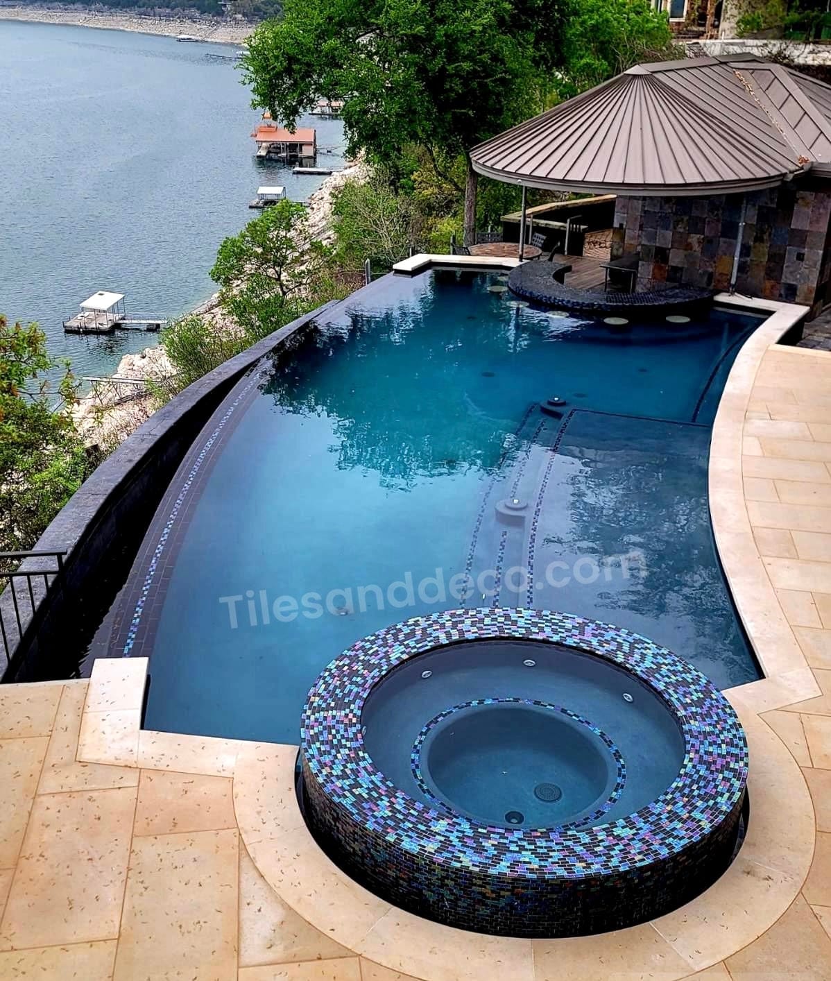 Equinox Black 1x2 Tile
