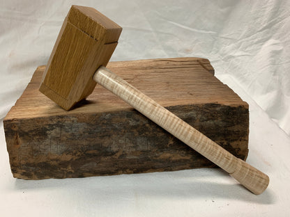 FULL SIZE - Woodworking Mallet like Thor's Hammer Mjolnir from Domestic Hardwoods