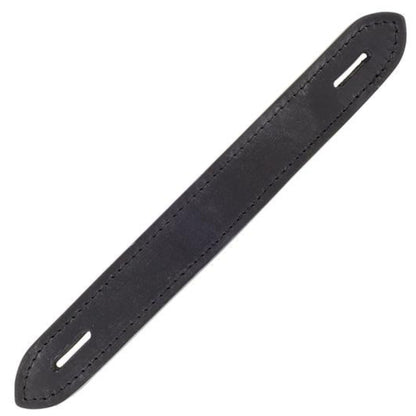 Large 11" Leather Trunk Handle Premium Quality in Natural & Black, Ideal for Trunk Restoration and Upgrades