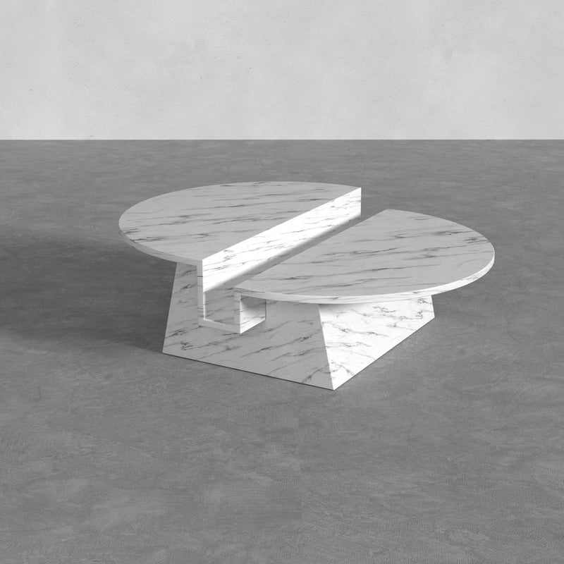 Girare Italian Carrara Table