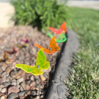 Small Butterfly Yard Decor | Variety 4 Pack | Shipping Included | Glowing Creation