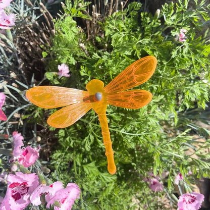 Small Dragonfly Yard Decor | Variety 4 Pack | Shipping Included | Glowing Creation
