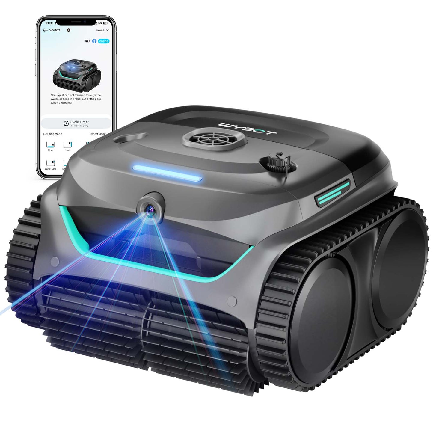 (2026 New) C2 Vision Cordless Robotic Pool Cleaner