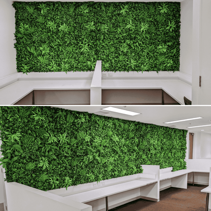 Sample Panel – Green Tropics Vertical Garden (Small Sample)