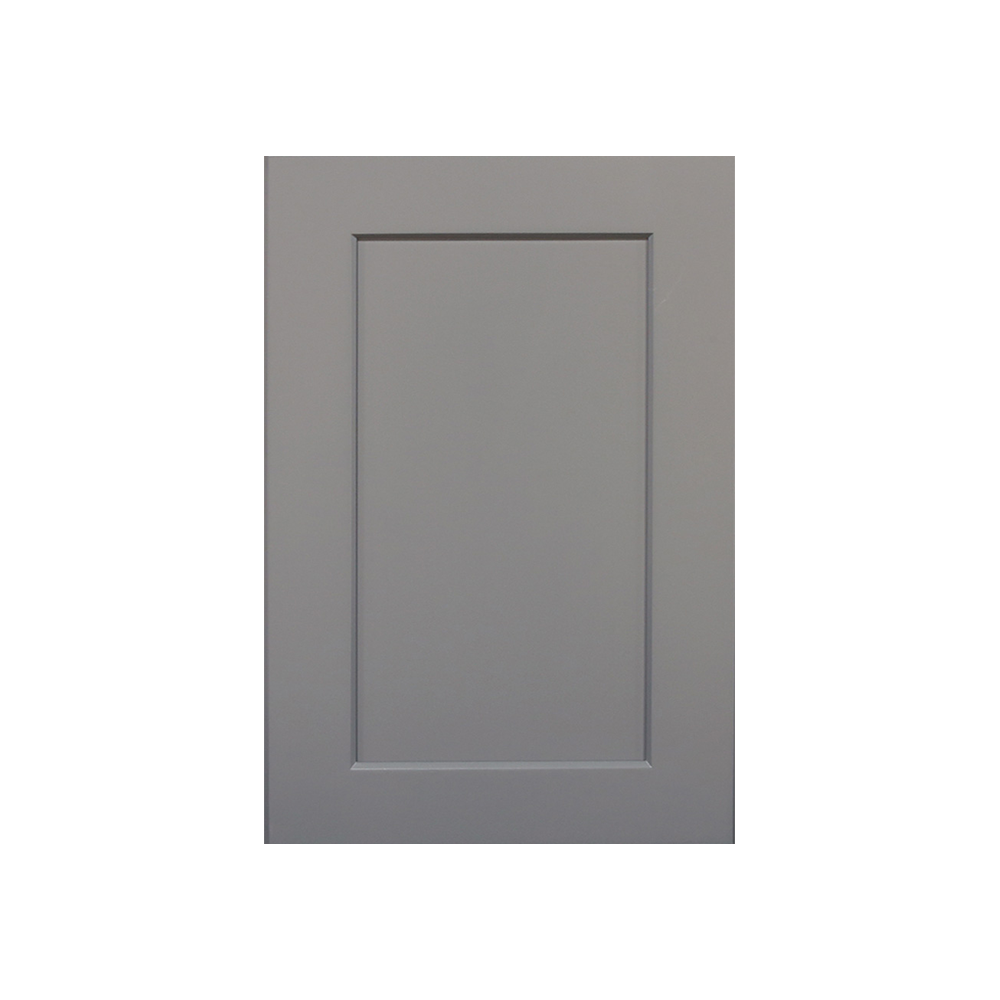30 Inch Grey Shaker Single Sink Bathroom Vanity with Drawers on the Right