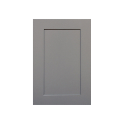 30 Inch Grey Shaker Single Sink Bathroom Vanity with Drawers on the Right