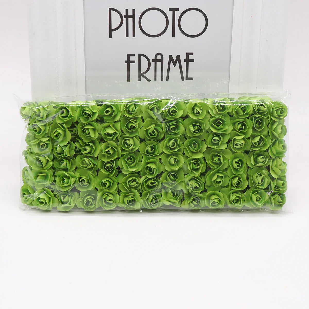 DecorBites™ 144pcs 2cm Artificial Paper Flowers for Wedding DIY Decoration