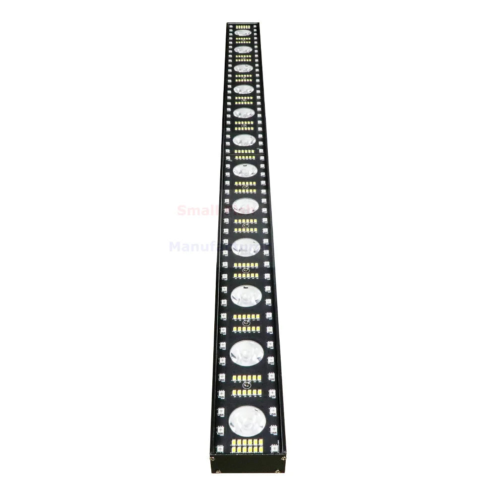 DecorBites™ 12X5W LED Wall Wash Bar Light: DMX Line Bar Dj Lighting Strobe Beam Effect