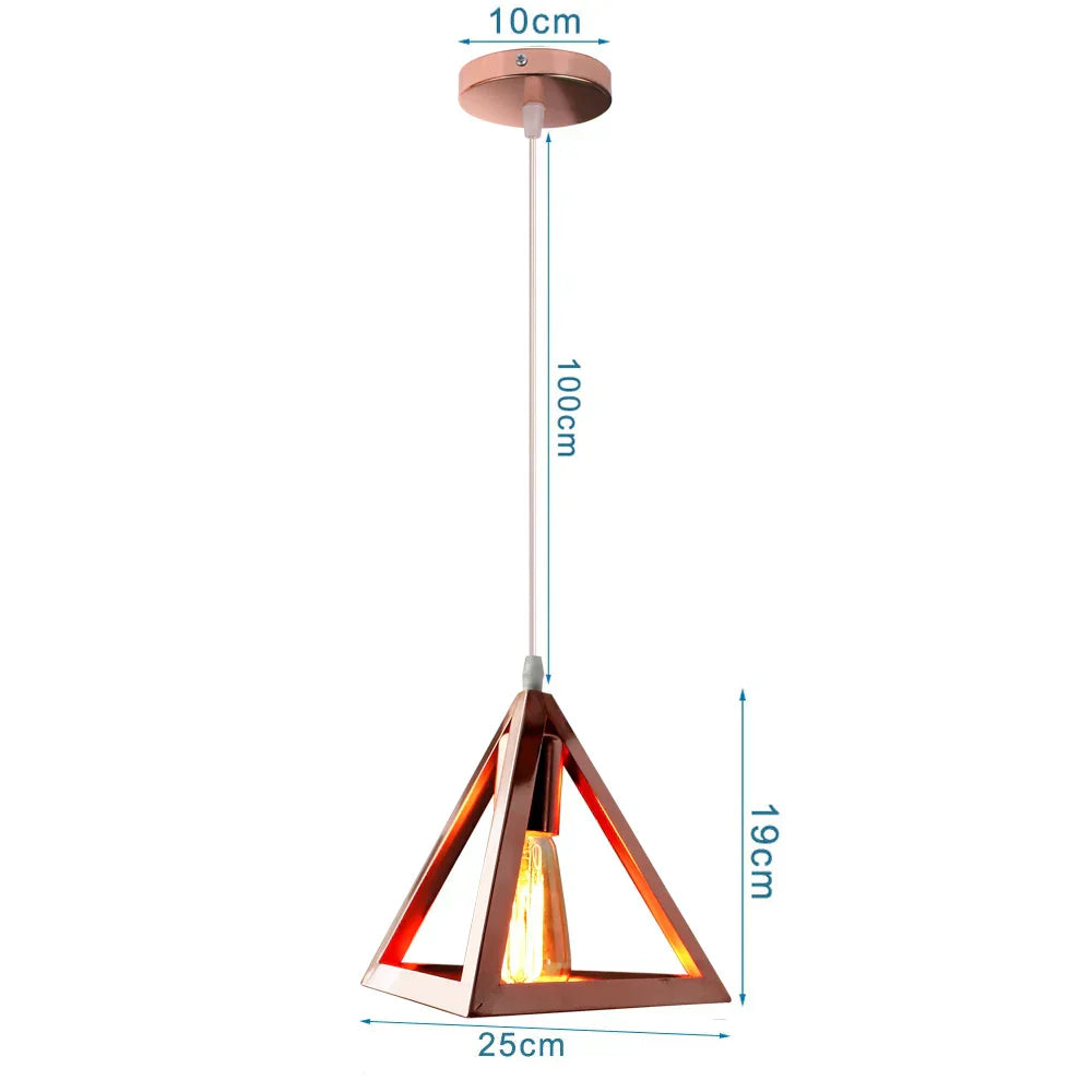 ™ Industrial Pendant Lights E27 LED Hanging Lamp Modern Loft Lighting for Home