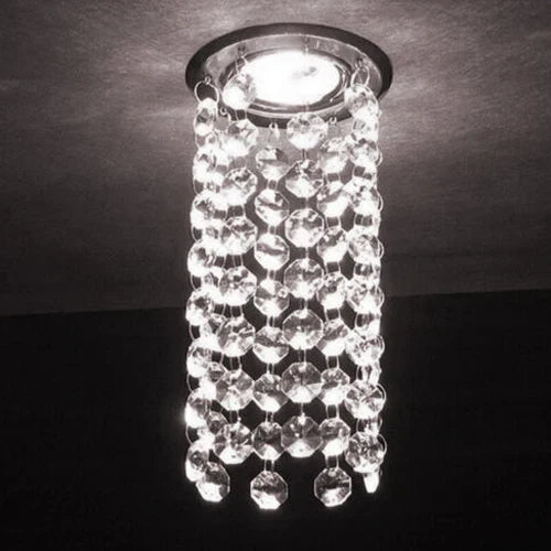 DecorBites™ Crystal LED Downlight for Home Decor, Living Room, Dining, Corridor - Mini Ceiling Lamp