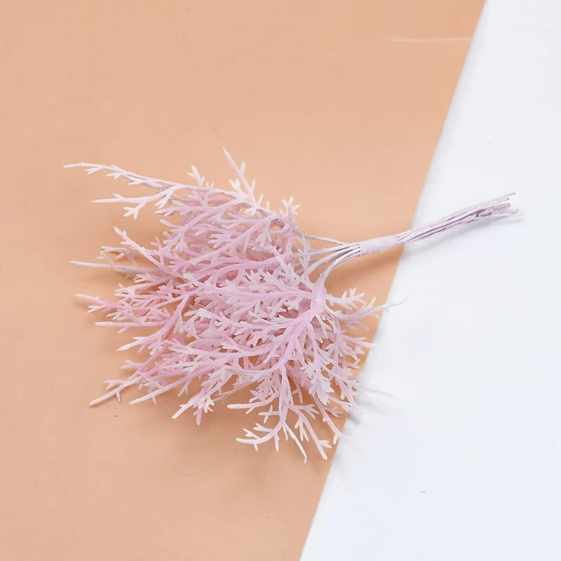 DecorBites™ 10pcs Artificial Plants: Perfect for Home Decor, Wedding, and DIY Gifts
