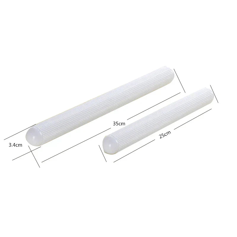 DecorBites™ ABS Floating Point Exhaust Roller Rolling Pin for Kitchen Dough Pastry Making