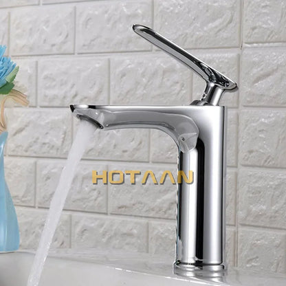 DecorBites™ Basin Mixer Faucet Handle Bathroom Tap - Cold & Hot Water Control