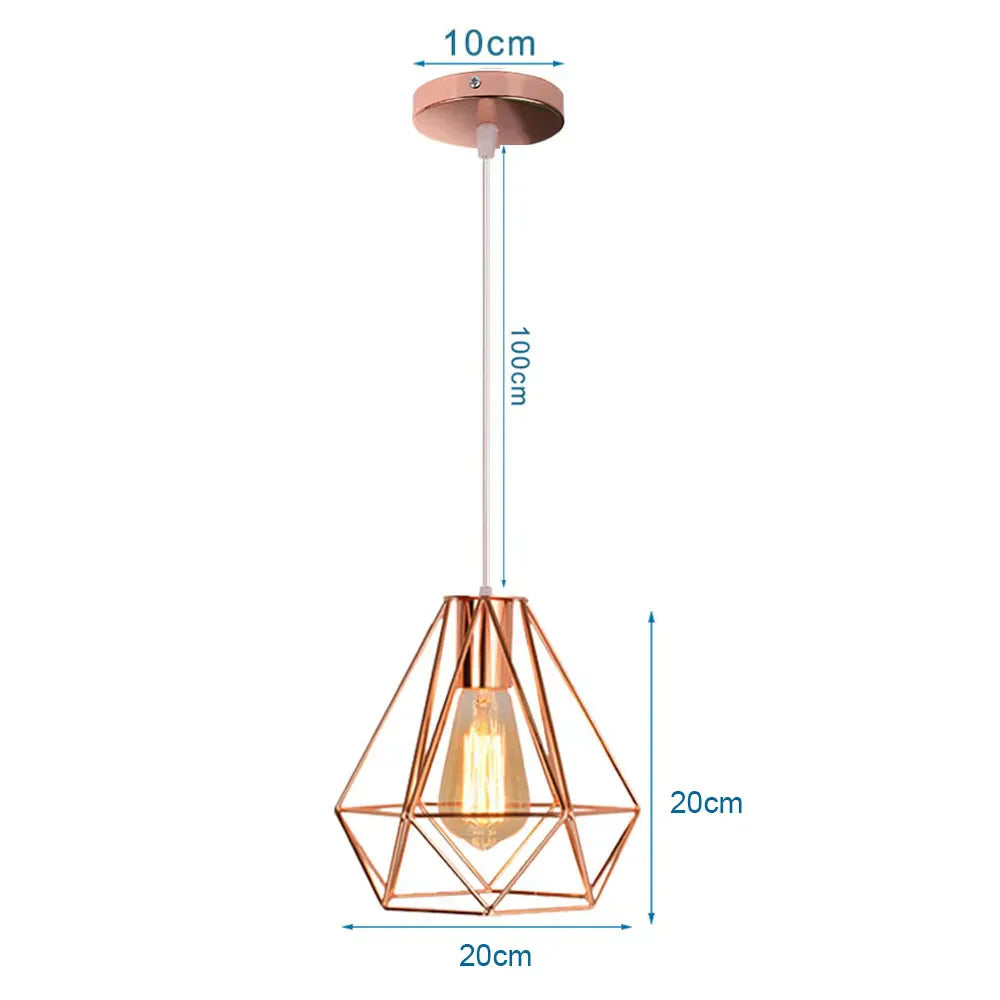 ™ Industrial Pendant Lights E27 LED Hanging Lamp Modern Loft Lighting for Home